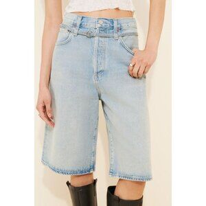 Agolde Emmi Denim Shorts Womens 29 Y2K 90s Grunge Relaxed Timeless Jorts